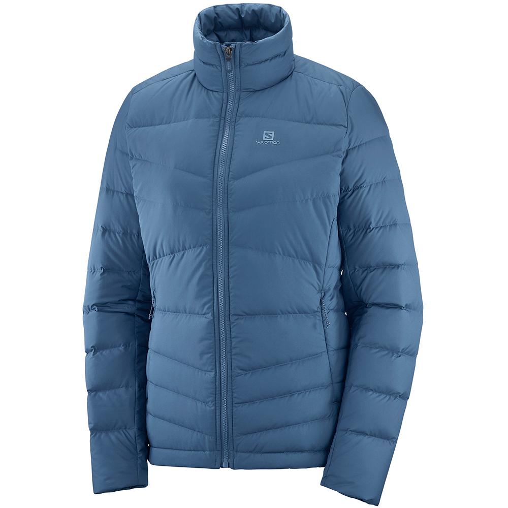 Salomon TRANSITION DOWN JKT W Chaquetas Mujer - Oscuro - Colombia (91238-LOXE)